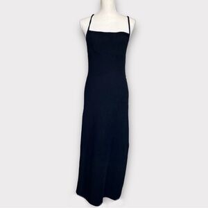 Free People Black Midi Dress